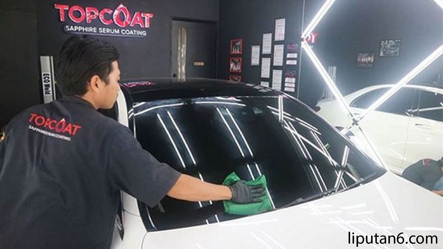 Bengkel Coating Kaca Mobil Terbaik Tekno Body Repair